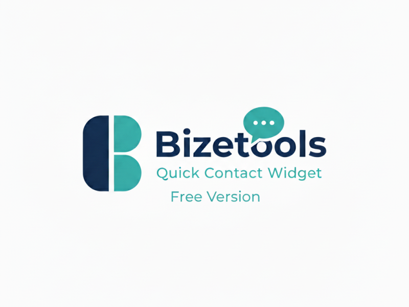 bizetools-contact widget free
